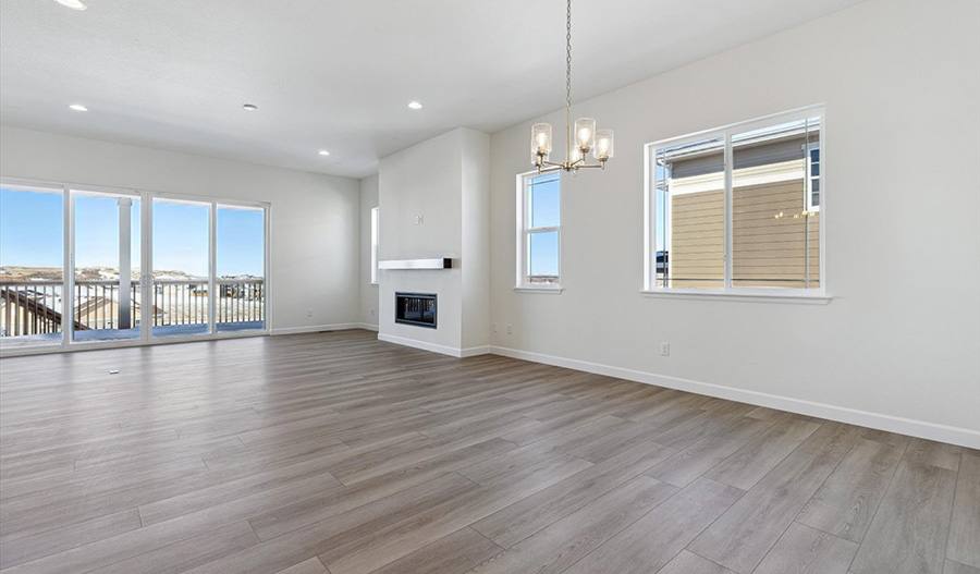 Dining Area of the Powell floor plan