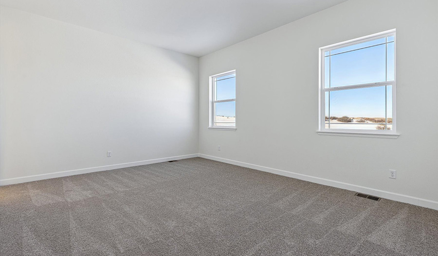 Bedroom of the Powell floor plan