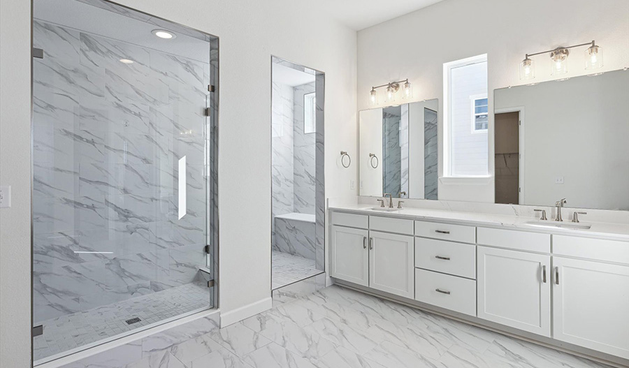 Bathroom of the Powell floor plan