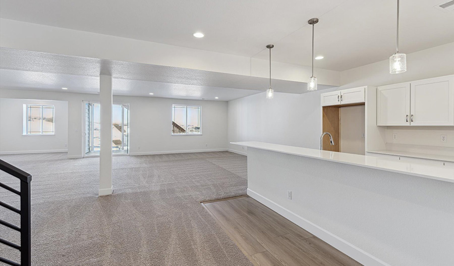 Recreation Room of the Powell floor plan