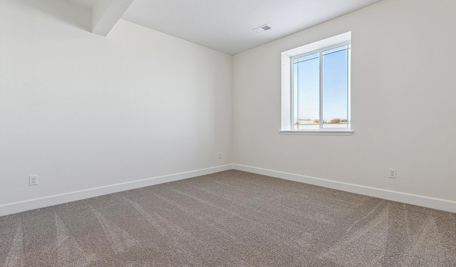 Bedroom of the Powell floor plan