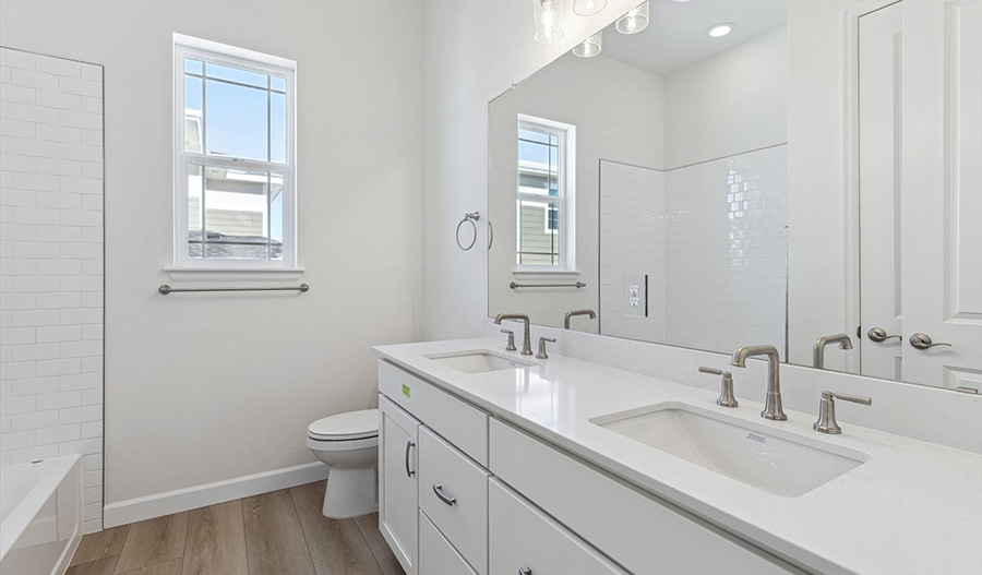 Bathroom of the Powell floor plan