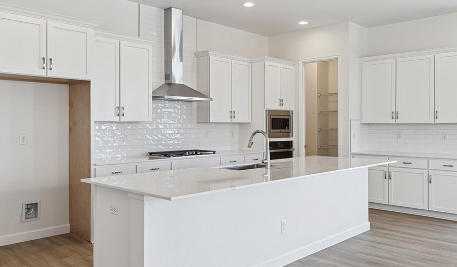 Kitchen of the Powell floor plan