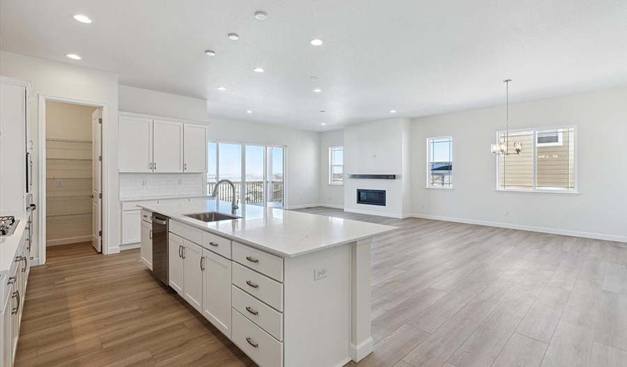 Kitchen of the Powell floor plan