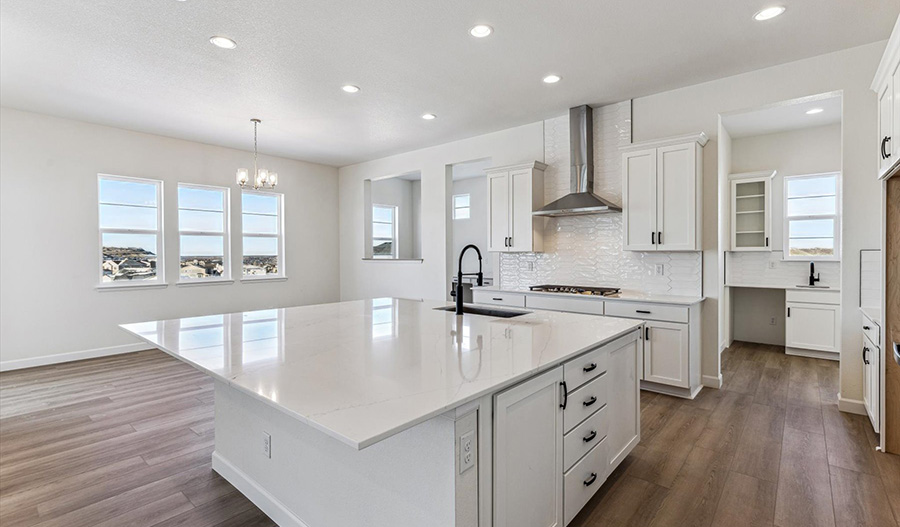 Kitchen of the Harmon floor plan