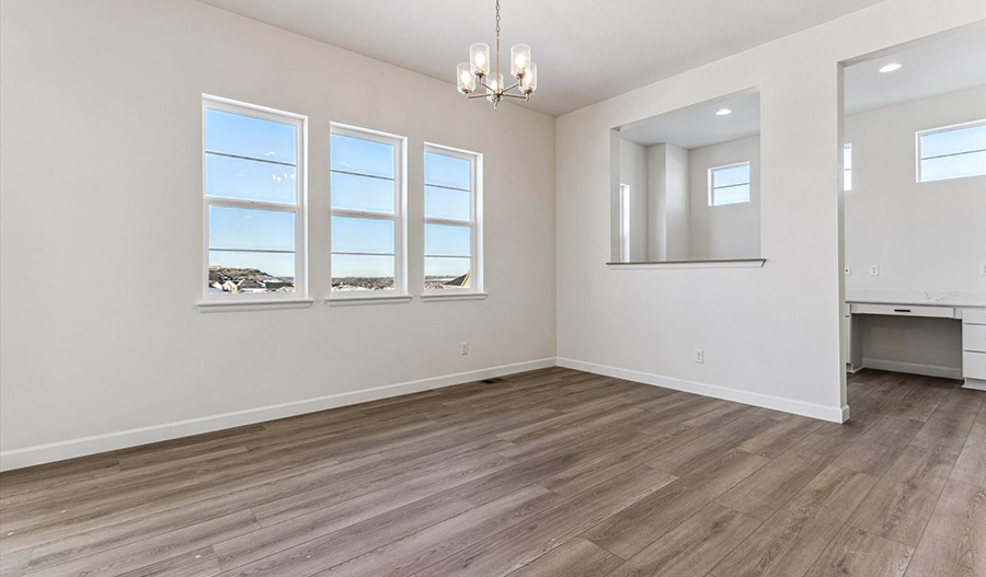 Dining Area of the Harmon floor plan