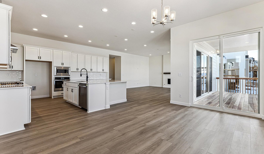 Dining Area of the Harmon floor plan