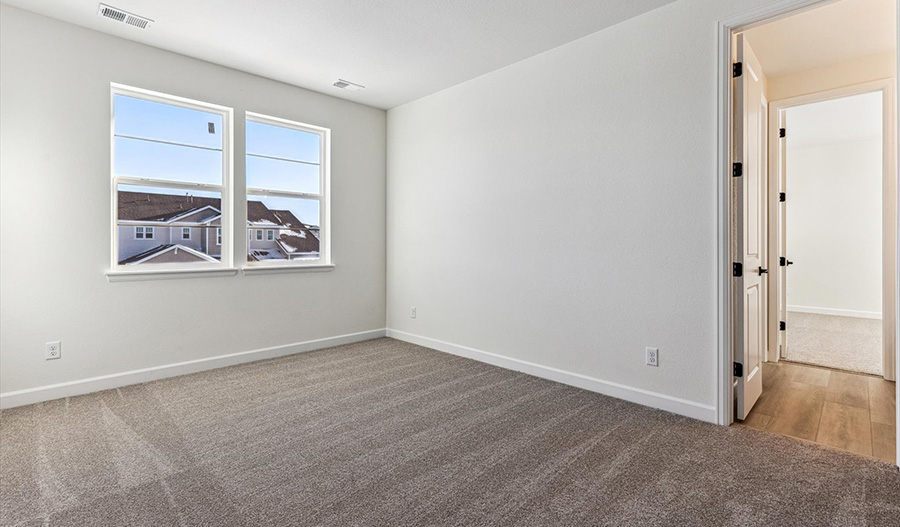 Bedroom of the Harmon floor plan