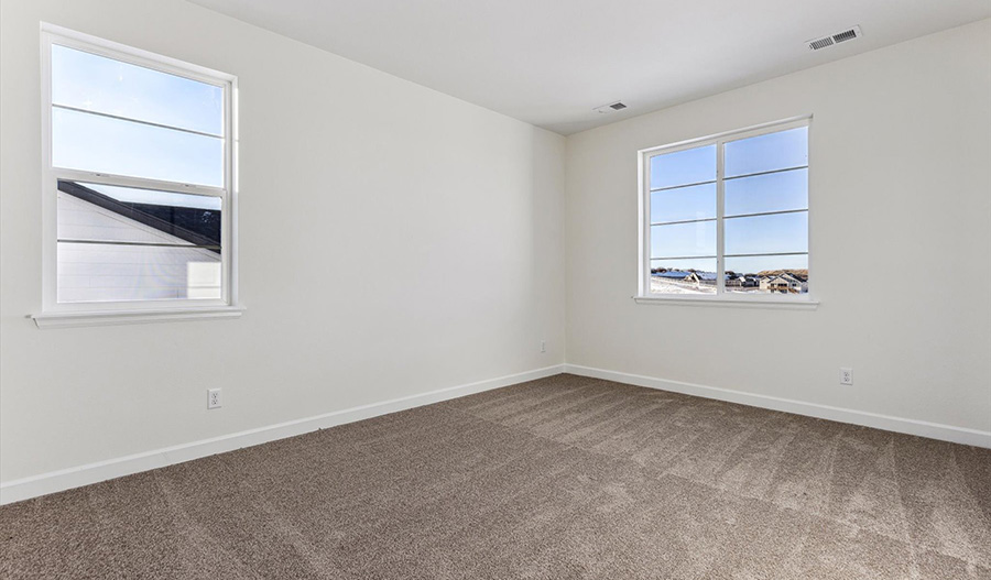 Bedroom of the Harmon floor plan