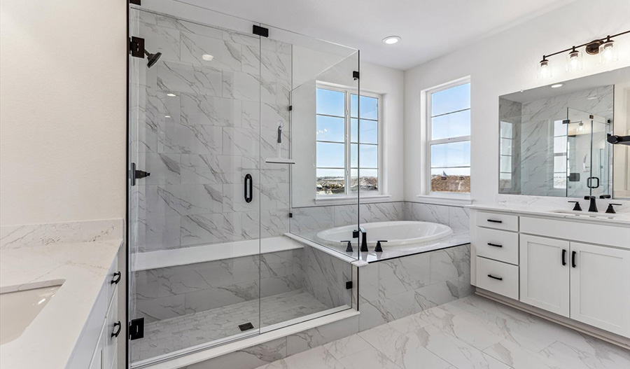 Bathroom of the Harmon floor plan