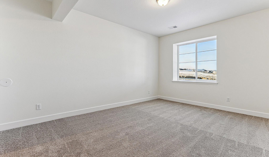 Bedroom of the Harmon floor plan