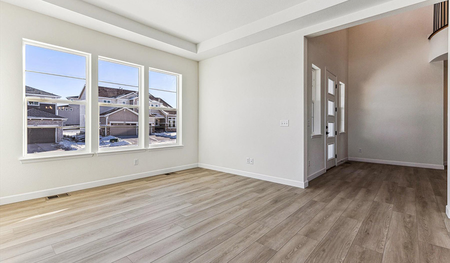 Living Room of the Harmon floor plan