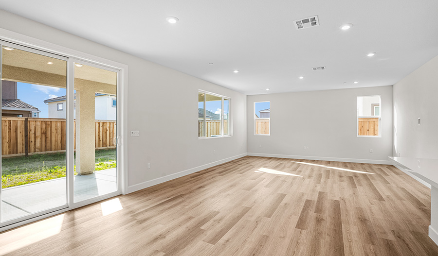 Great Room of the Pearce floor plan