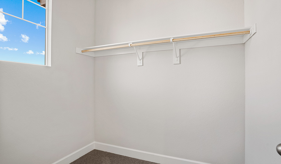 Closet of the Pearce floor plan