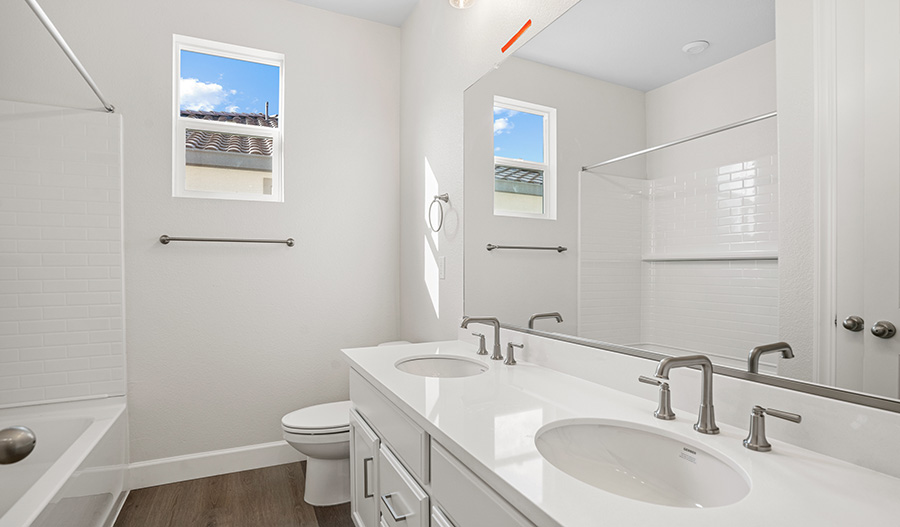 Bathroom of the Pearce floor plan