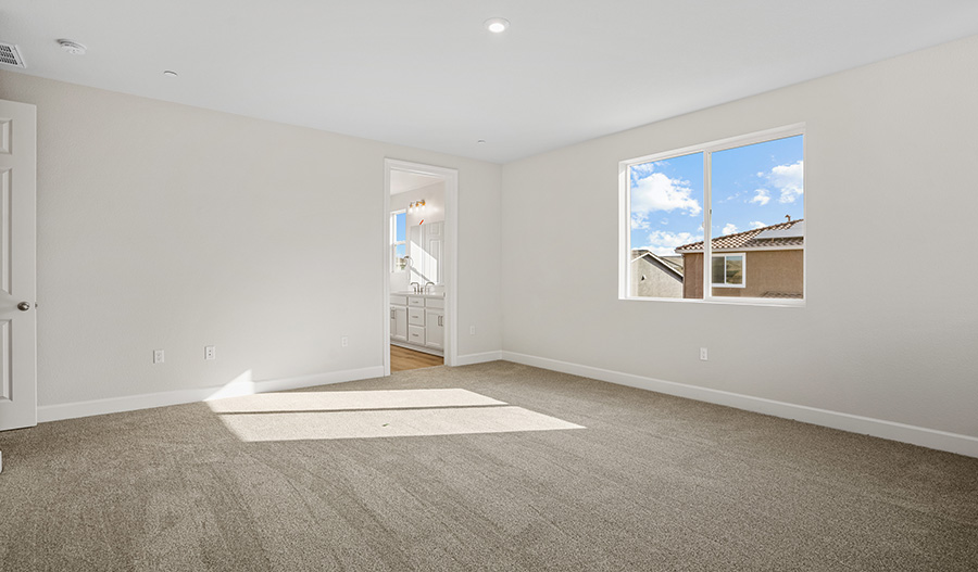 Bedroom of the Pearce floor plan