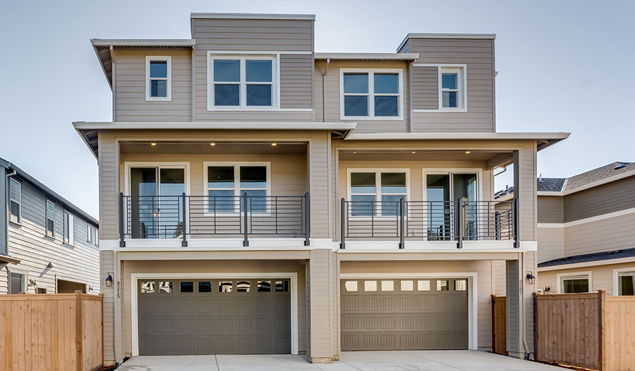 Rear Exterior of the Brooklyn2 floor plan