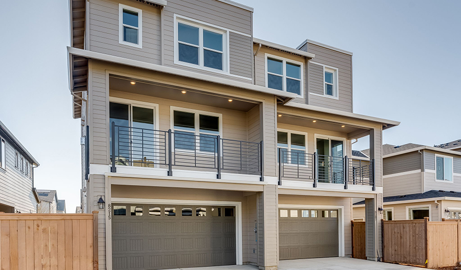 Rear Exterior of the Brooklyn2 floor plan