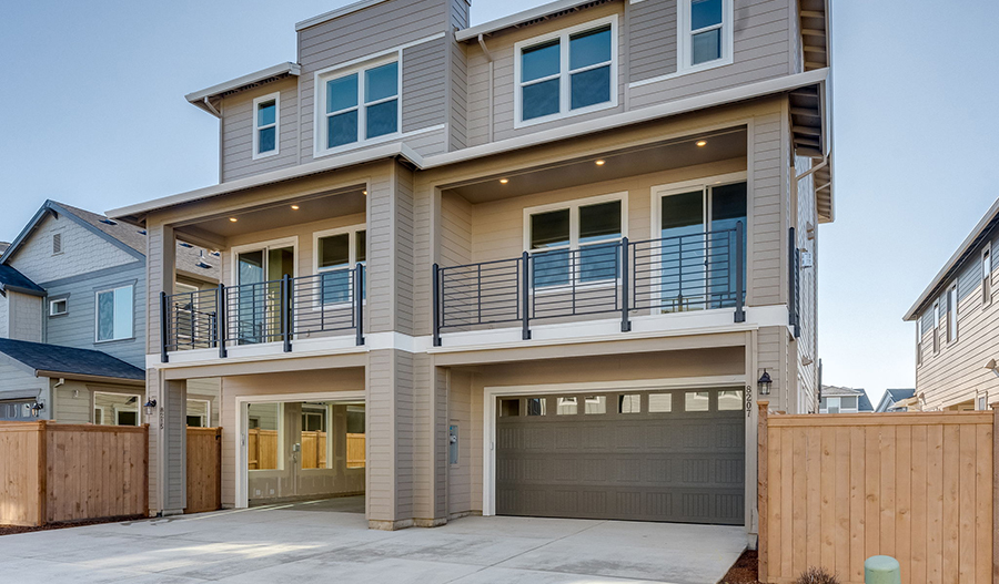 Rear Exterior of the Brooklyn1 floor plan