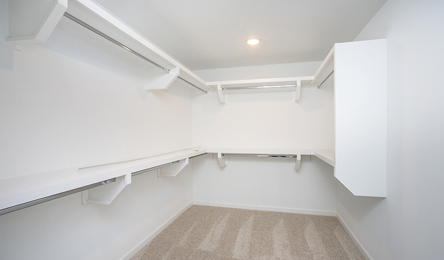 Closet of the Hemingway floor plan