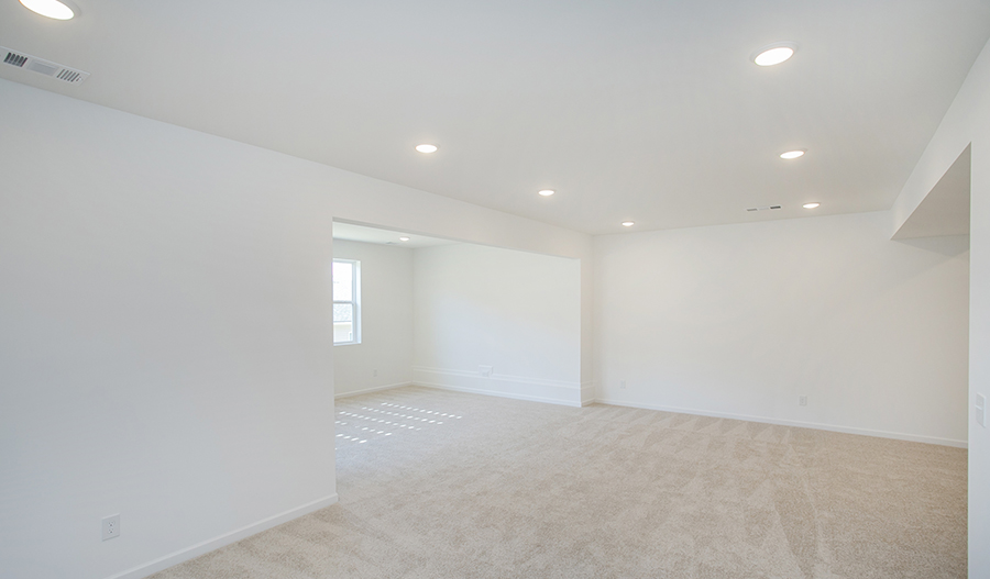 Basement of the Hemingway floor plan