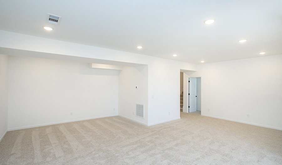 Basement of the Hemingway floor plan