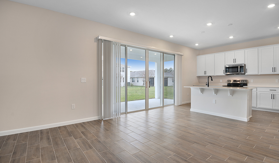 Dining Area of the Ammolite floor plan