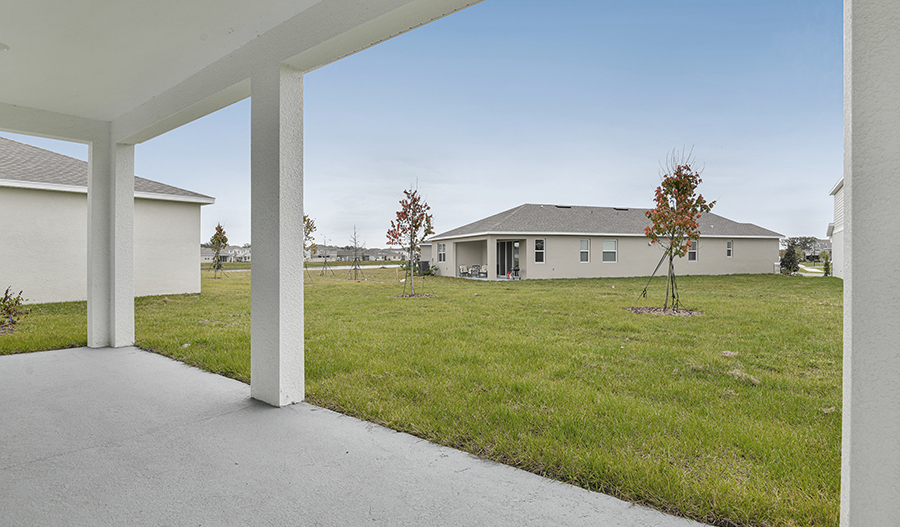 Rear Exterior of the Ammolite floor plan