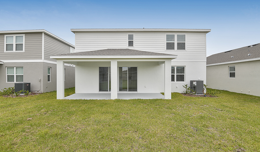 Rear Exterior of the Ammolite floor plan