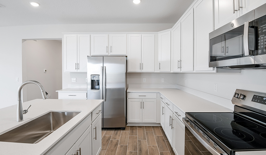 Kitchen of the Slate floor plan