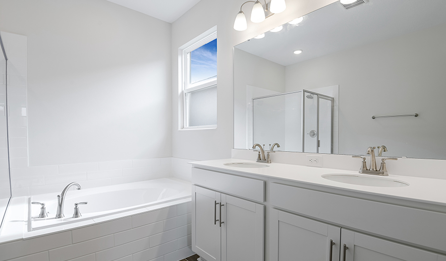Bathroom of the Slate floor plan