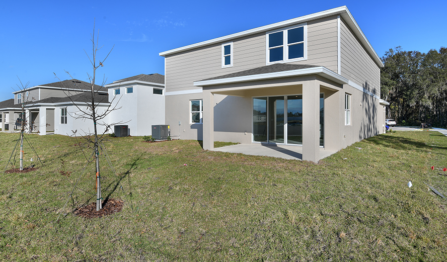 Rear Exterior of the Moonstone floor plan