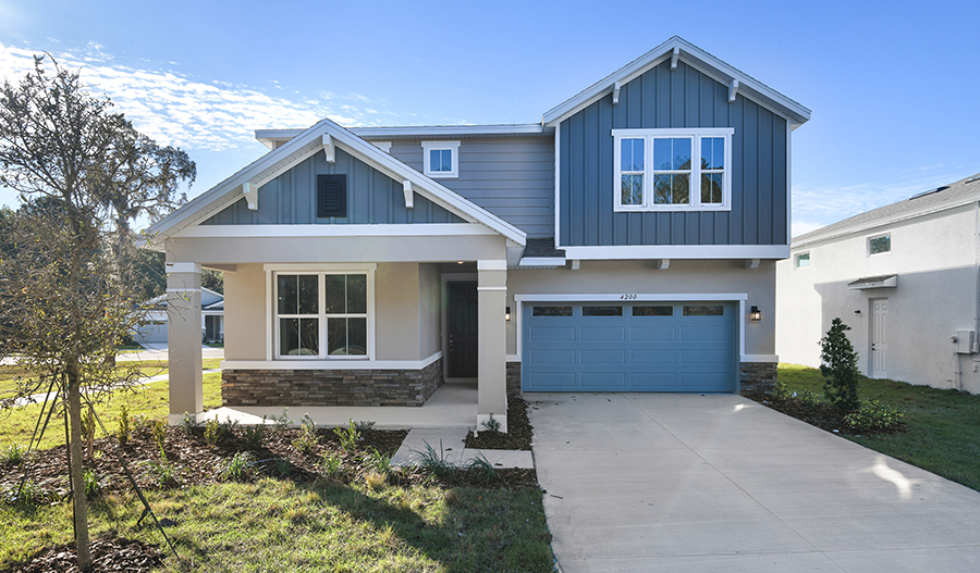 Exterior of the Moonstone floor plan