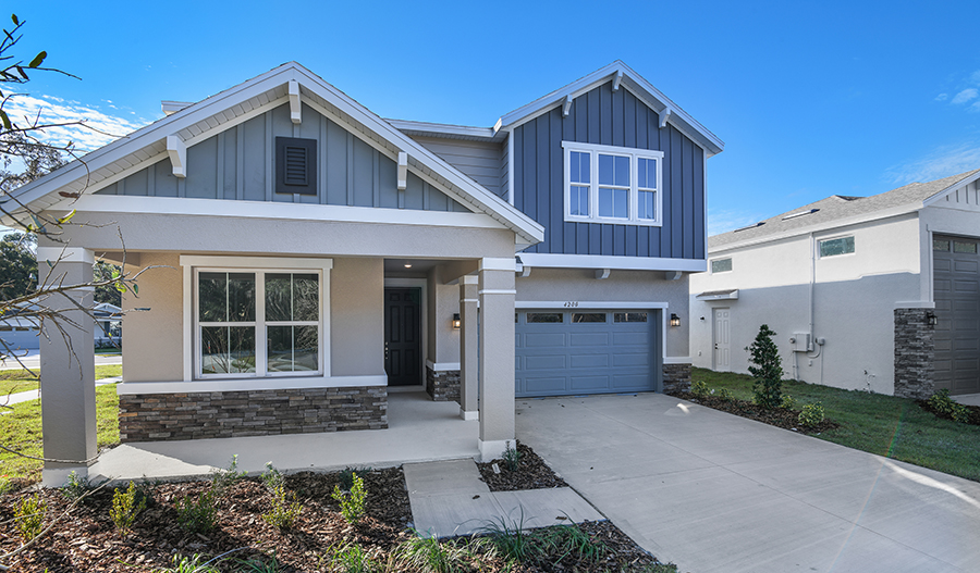 Exterior of the Moonstone floor plan