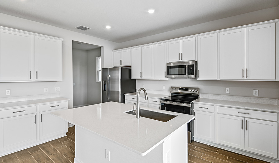 Kitchen of the Moonstone floor plan