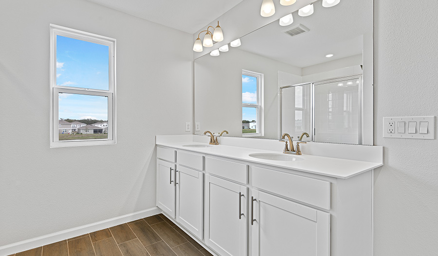 Bathroom of the Moonstone floor plan