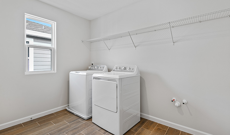 Laundry Room of the Moonstone floor plan