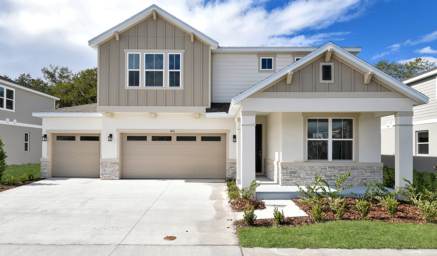 Exterior of the Moonstone floor plan