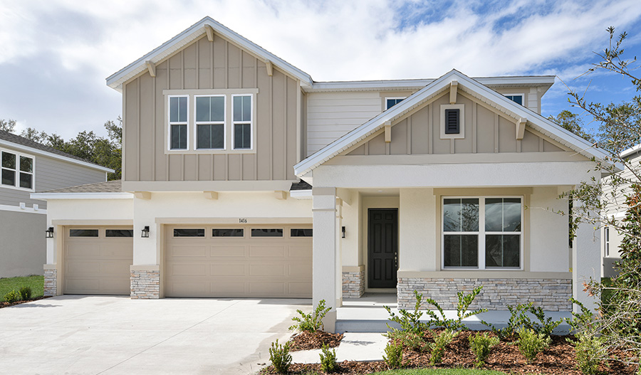 Exterior of the Moonstone floor plan