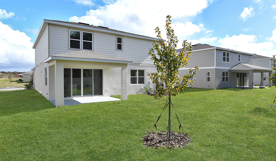 Rear Exterior of the Moonstone floor plan