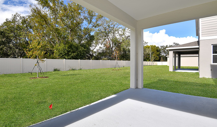 Rear Exterior of the Moonstone floor plan