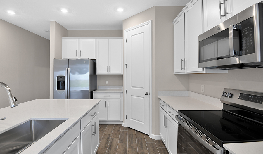 Kitchen of the Ruby floor plan