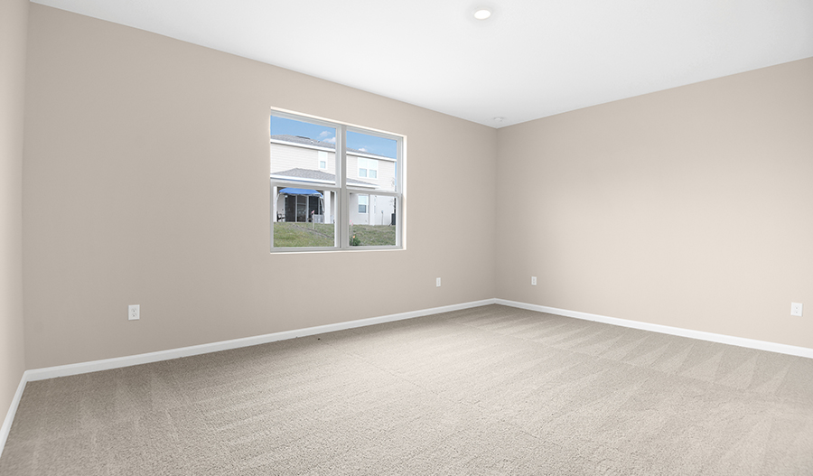 Bedroom of the Ruby floor plan