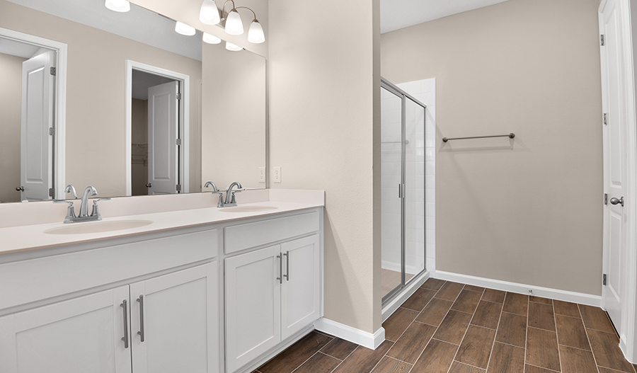 Bathroom of the Ruby floor plan