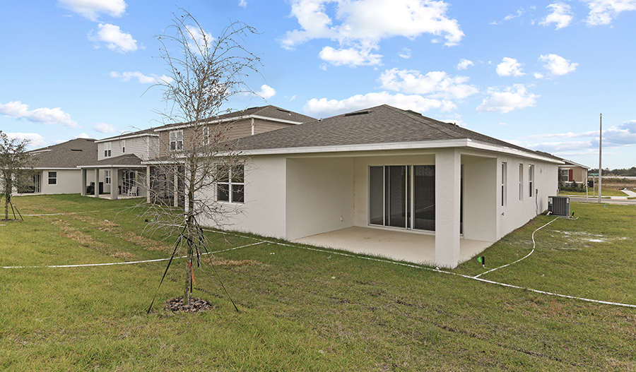 Rear Exterior of the Ruby floor plan
