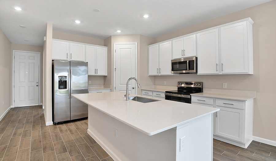 Kitchen of the Ruby floor plan