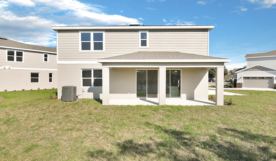 Rear Exterior of the Ammolite floor plan