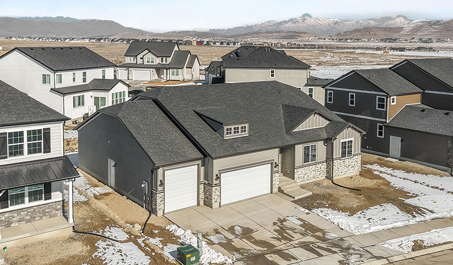 Exterior of the Delaney floor plan