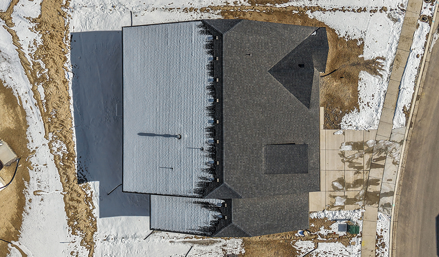 Rear Exterior of the Delaney floor plan