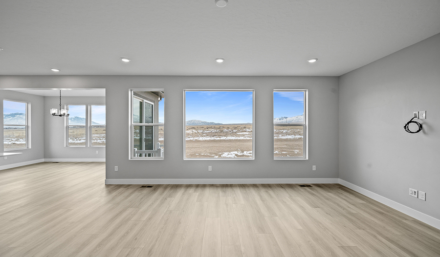 Great Room of the Helena floor plan